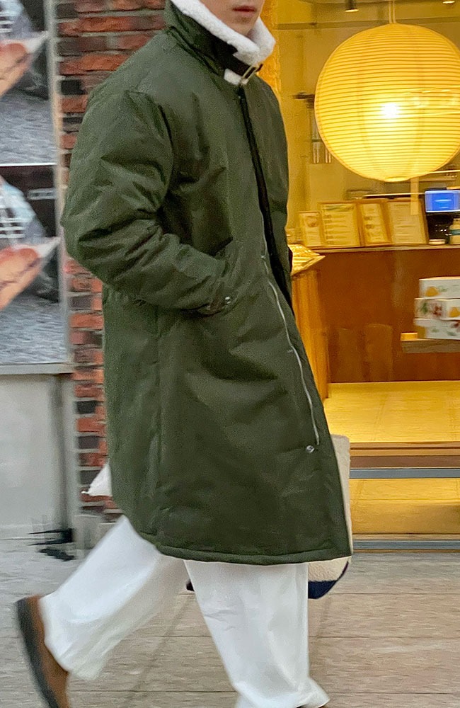 Arc wool dog parka bomber jacket (2 color)