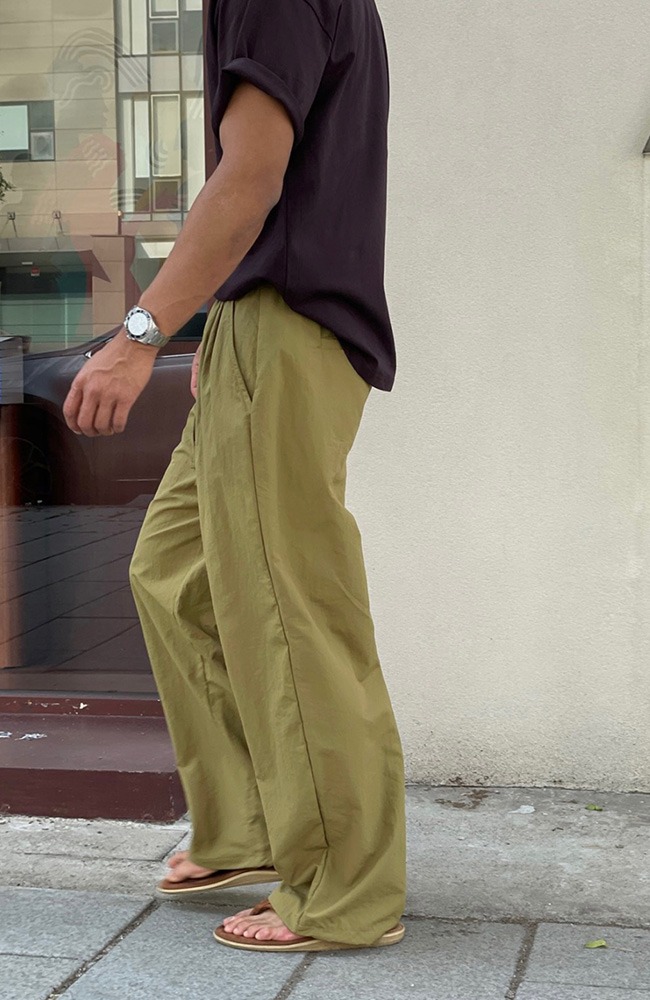 Pata nylon bendable pants (4 color)