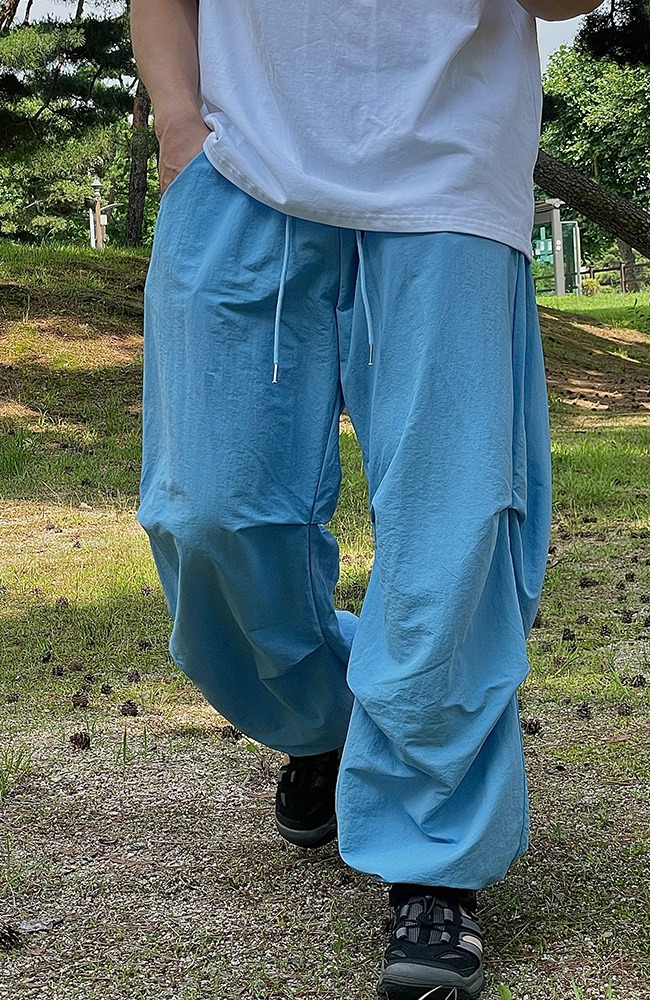 para suit wide pants  (4 color)