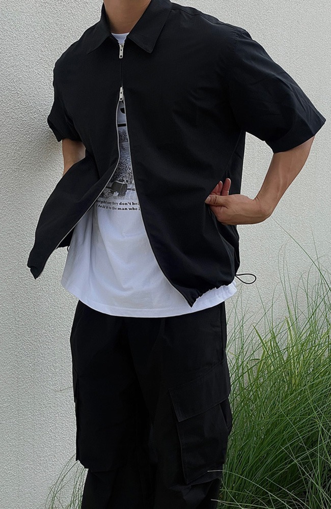 Cellwie Nylon Shirt Outerwear (3 color)