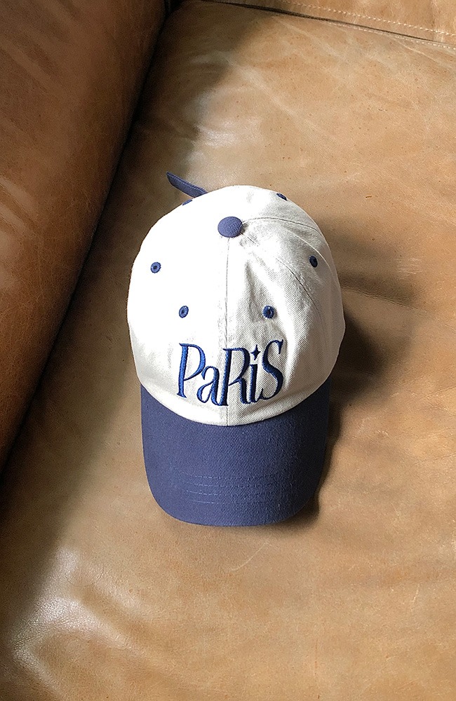 Paris colored ball cap (3 color)
